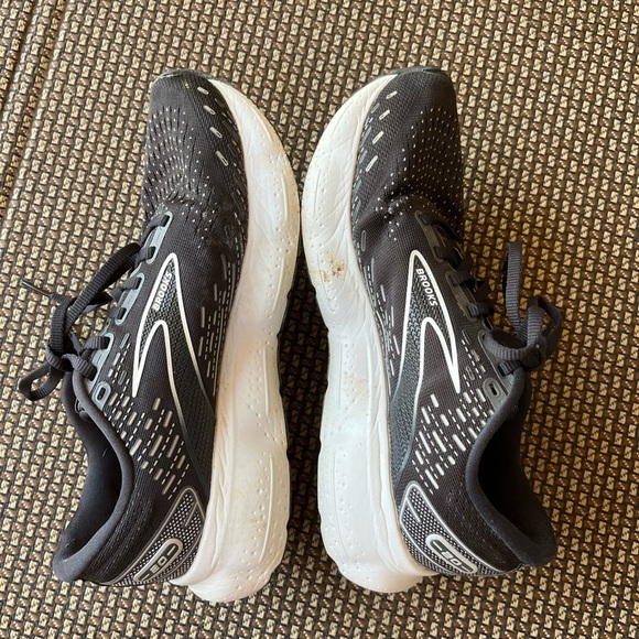 BROOKS GLYCERIN 20 Women’s Running Shoes SIZE 8 Black White Athletic Casual - Picture 6 of 11